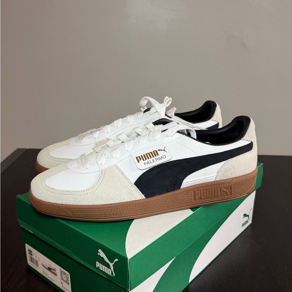 Puma Green Shoe Box with White Logo - Picture 5 of 6